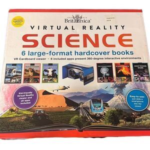 New ENCYCLOPEDIA BRITANNICA Virtual Reality Exploration Science With VR